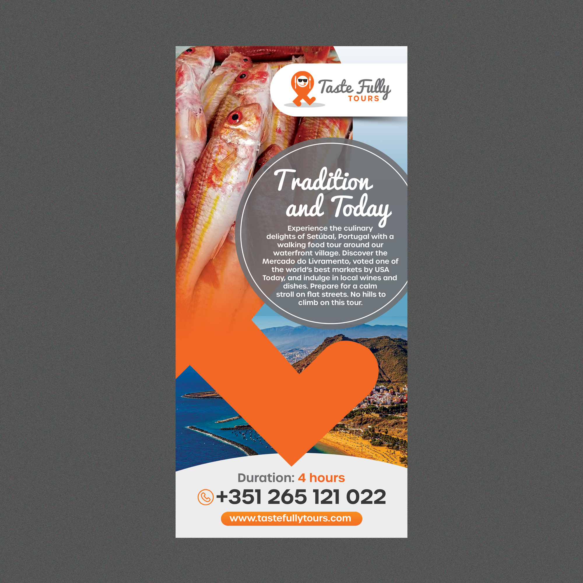 Flyer Design by Stan$oul for Taste Fully Tours | Design #30218642