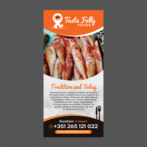 Flyer Design by Stan$oul for Taste Fully Tours | Design: #30218643