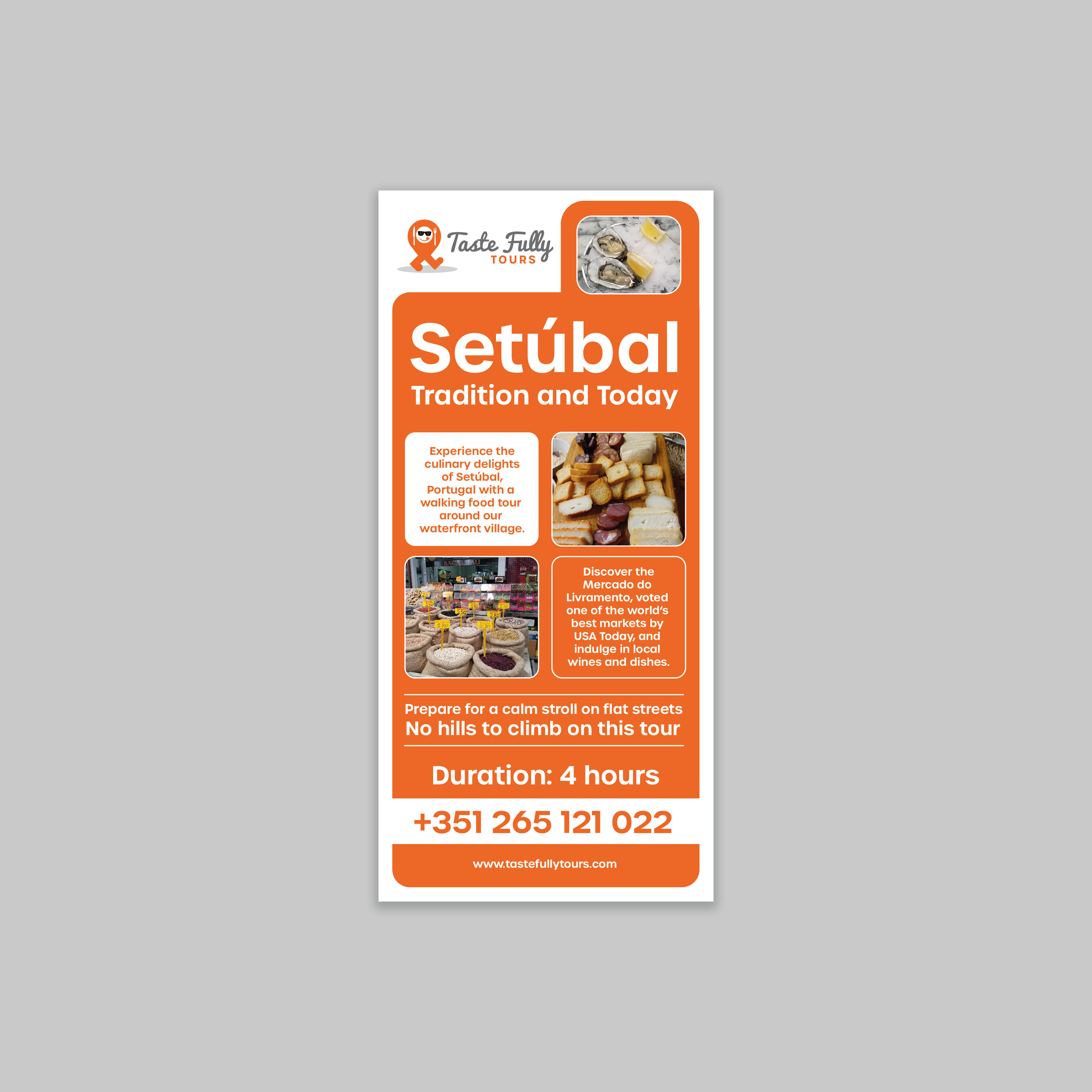 Design de Flyer par Inventive Design pour Taste Fully Tours | Design #30233213