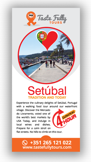 Flyer-Design von Aaron V für Taste Fully Tours | Design #30229850