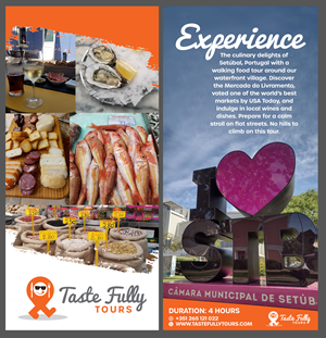 Flyer Design by aj for Taste Fully Tours | Design: #30245652