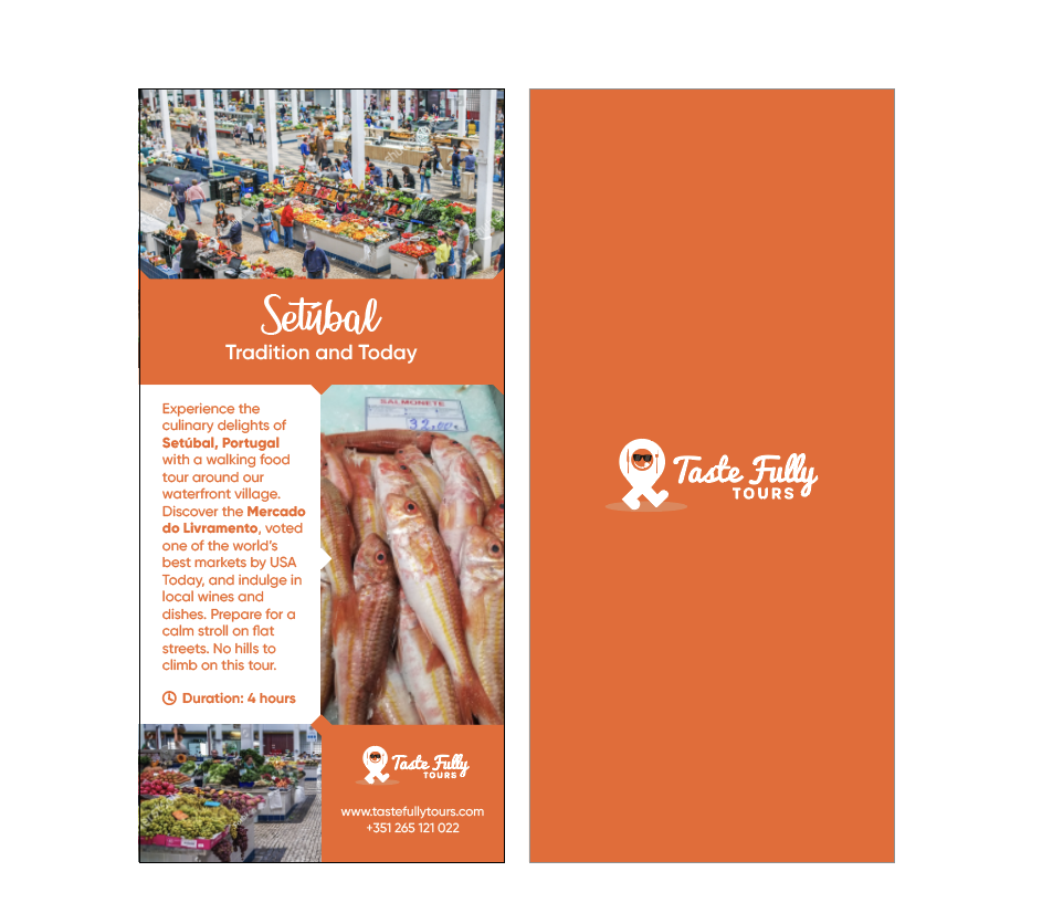 Flyer-Design von Kam_jaff für Taste Fully Tours | Design #30220659