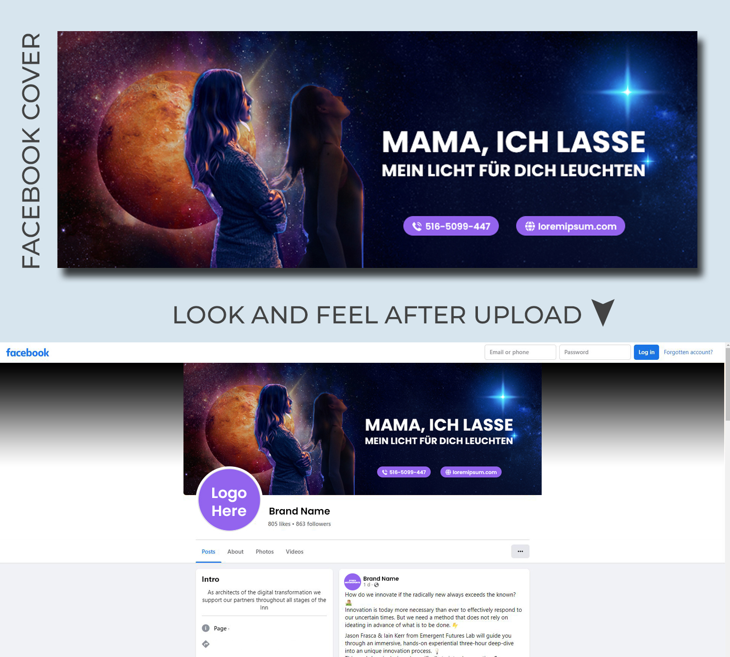 Facebook Design by TSU Creations for this project | Design #30224654