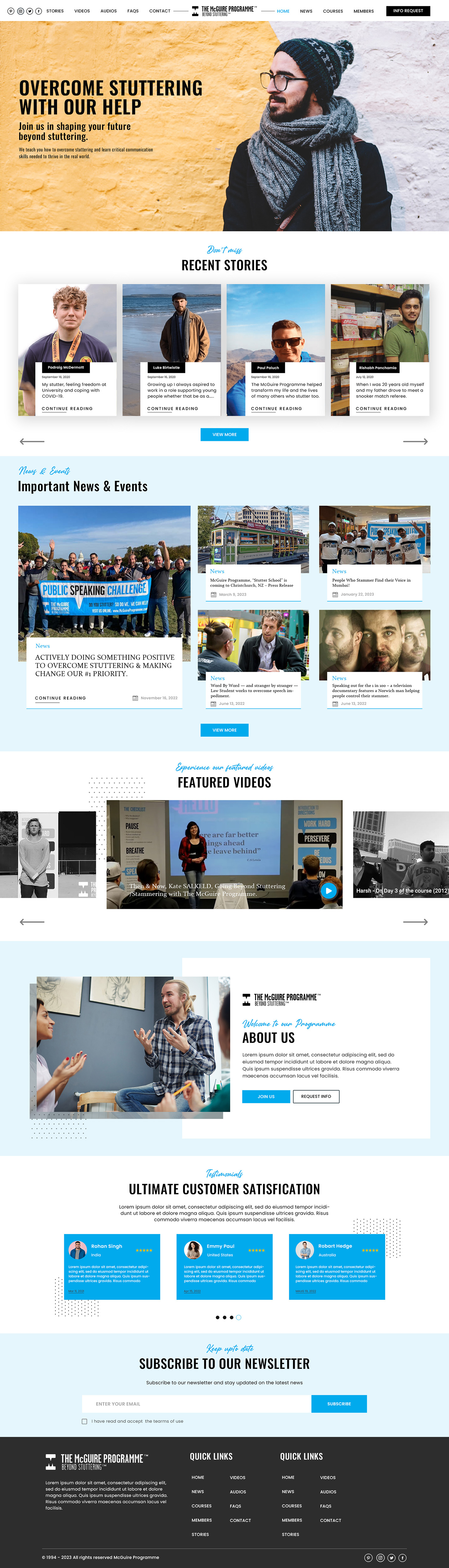 Web Design by creative.bugs for this project | Design #30264752