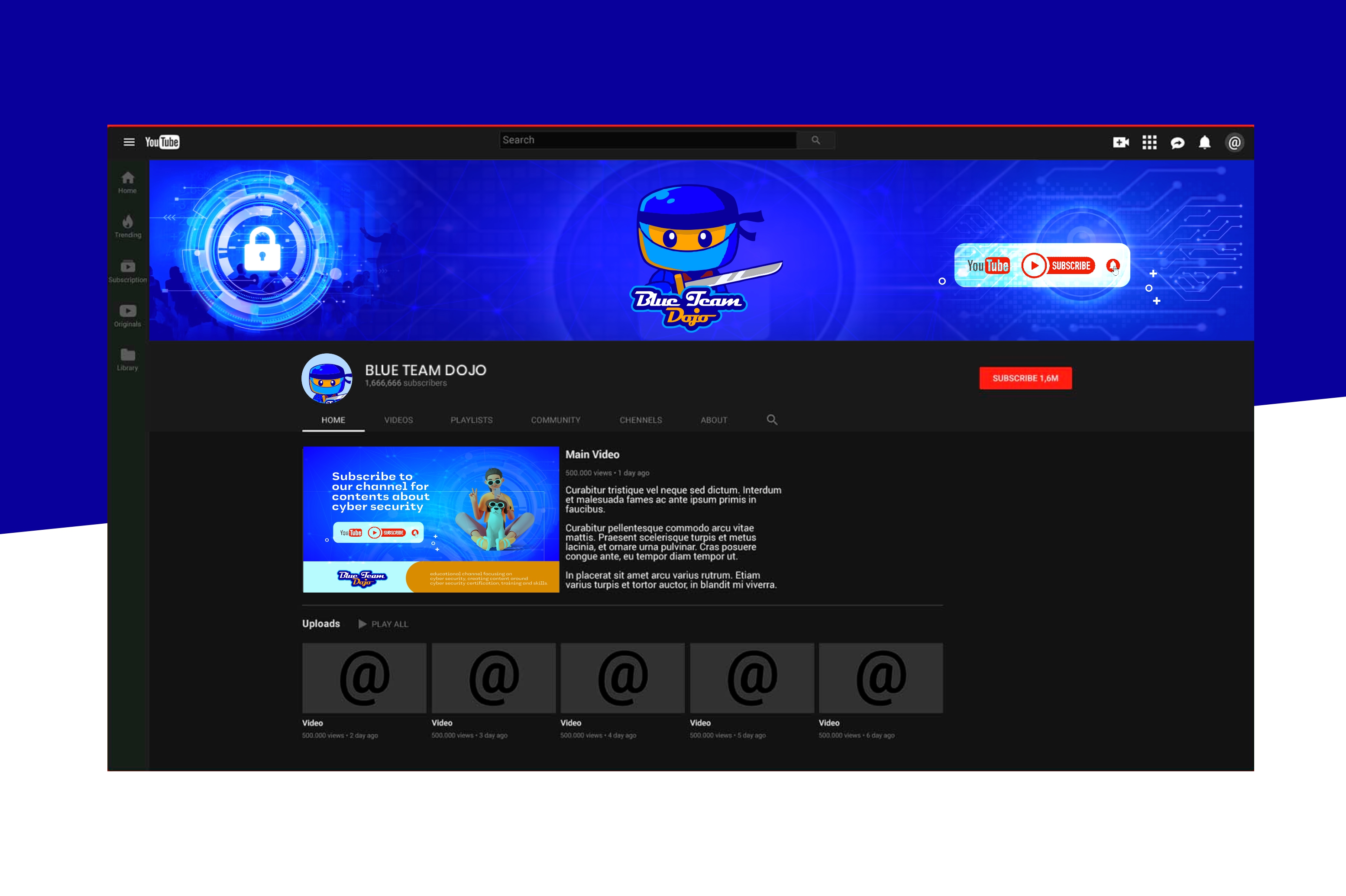 YouTube Design by GDB Logo for this project | Design #30278427