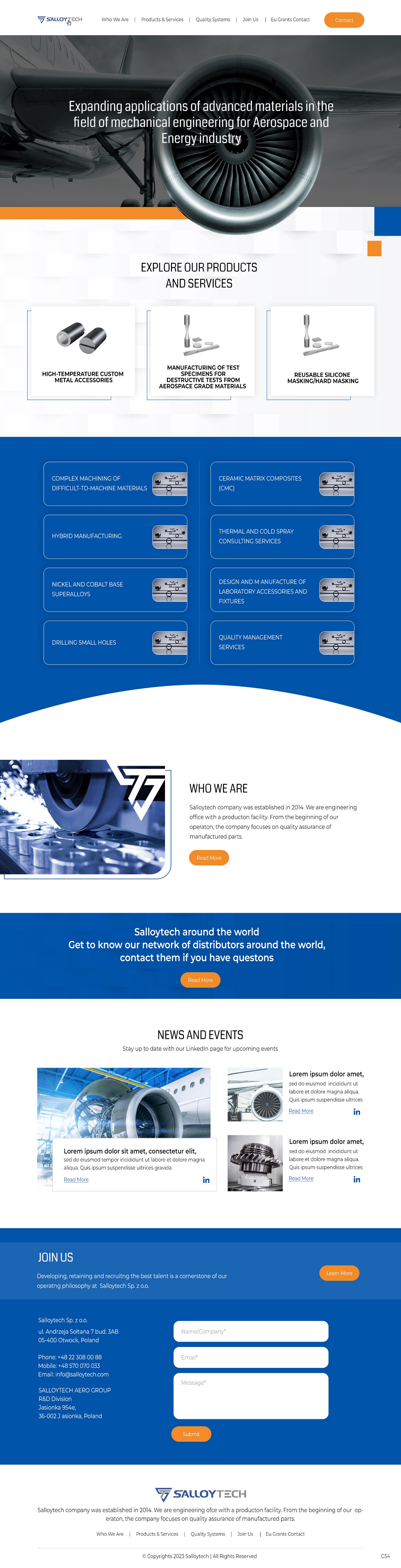 Design Wordpress par pb pour Salloytech Sp. z o.o. | Design #30227250