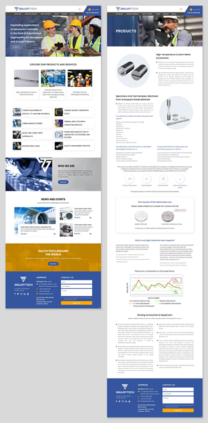 WordPress-Design von pb für Salloytech Sp. z o.o. | Design: #30287359