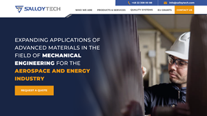 Wordpress Design by ed_scenery for Salloytech Sp. z o.o. | Design #30265781