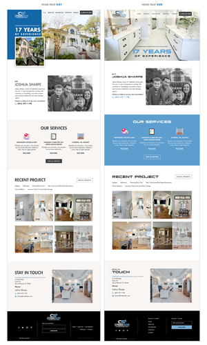 Wix Design by sai.designer87 for Creekside Construction | Design: #30233696