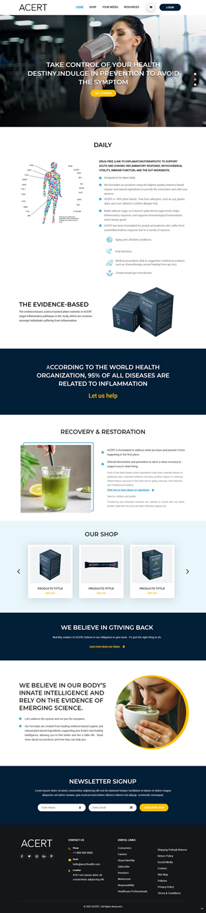 Web Design by pb for this project | Design: #30227196