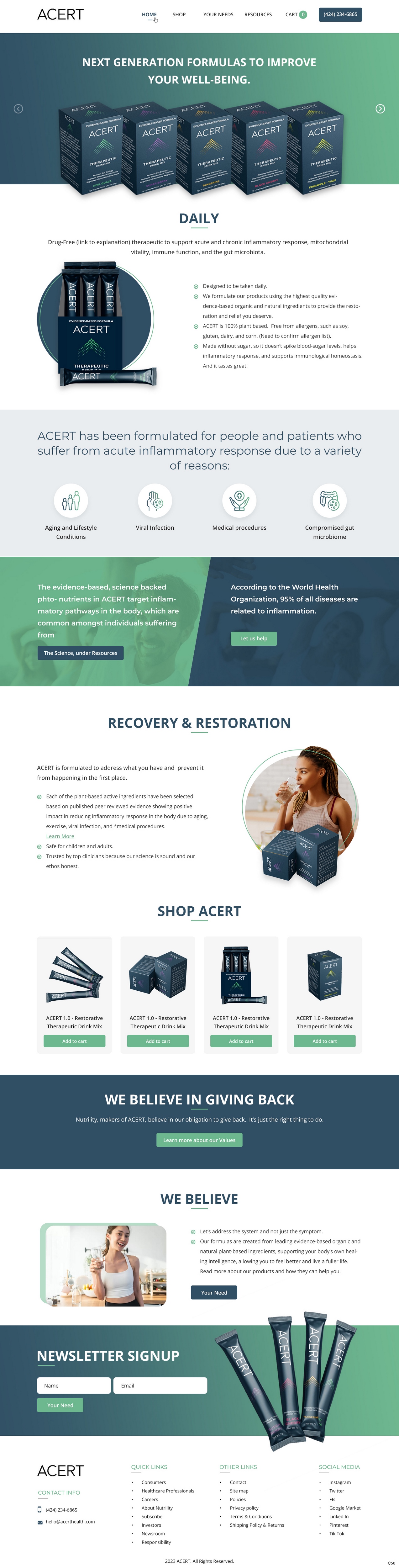 Web Design by pb for this project | Design #30227199