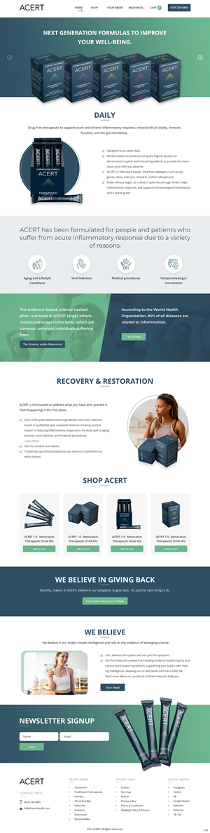 Web Design by pb for this project | Design: #30233466