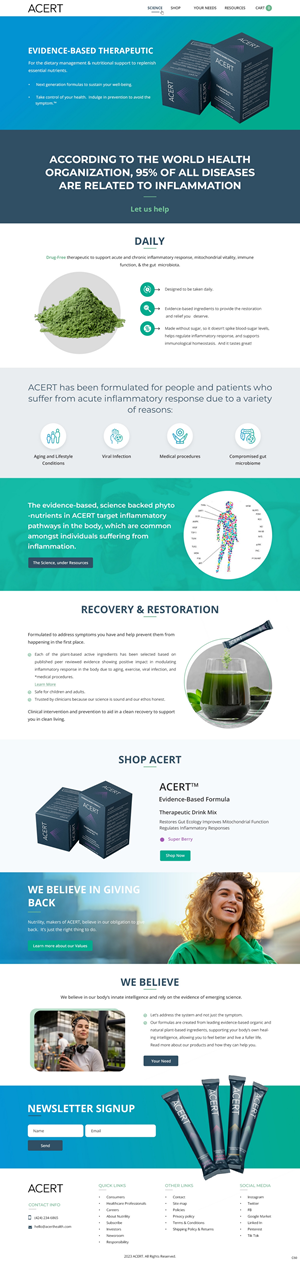 Web Design by pb for this project | Design: #30387098