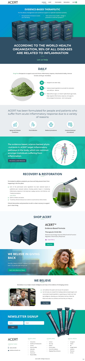 Web Design by pb for this project | Design: #30387099