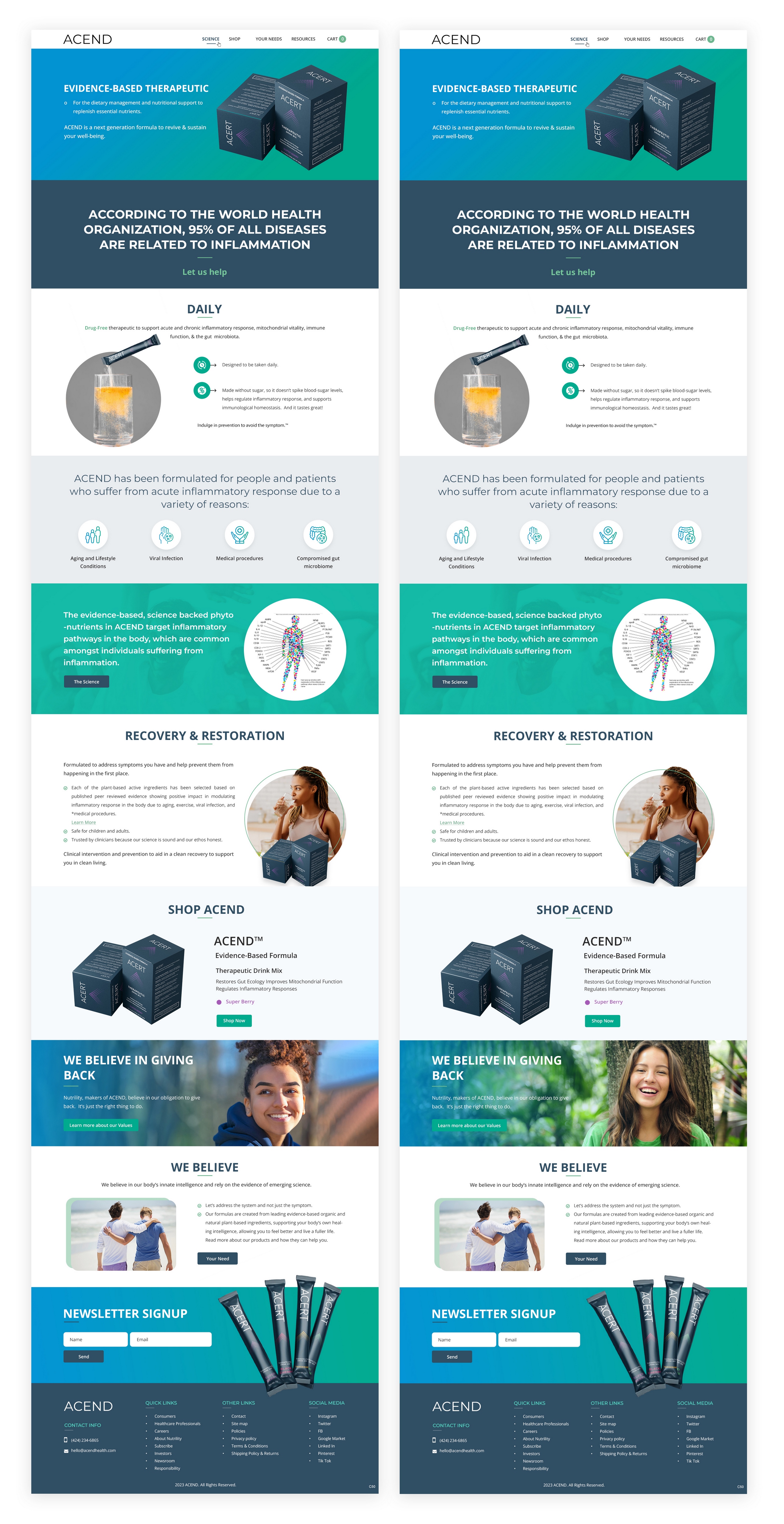 Web Design by pb for this project | Design #30393026