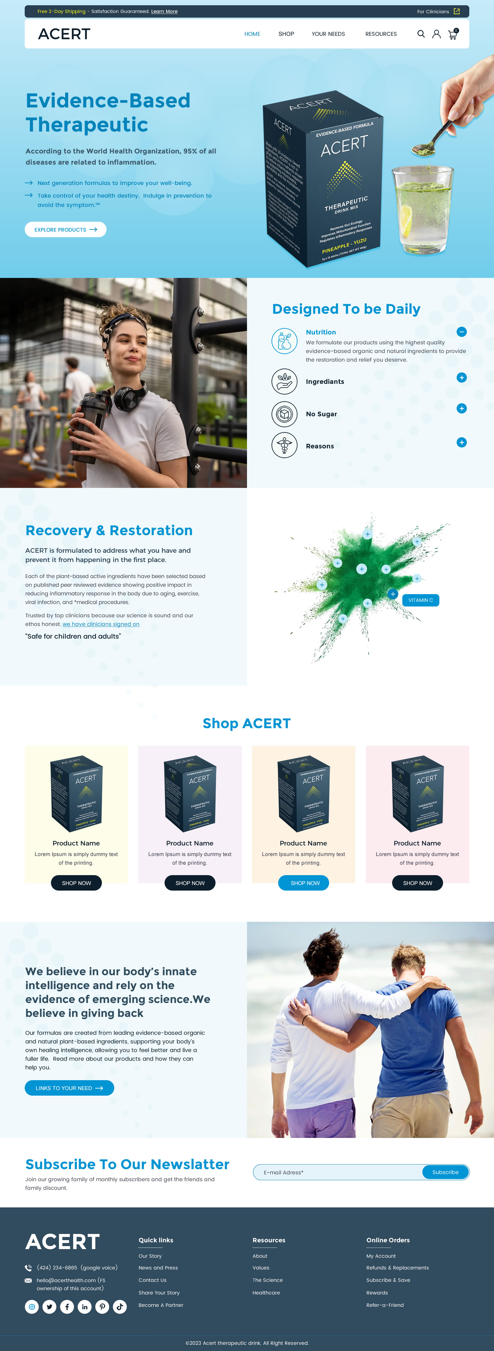 Web Design by rightway for this project | Design #30330565