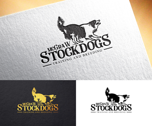 Diseño de Logo por sol design2 para McGraw Stockdogs  | Diseño: #30223895