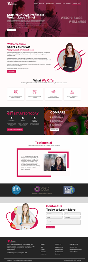 Web Design by Thinkssoft for this project | Design: #30259824