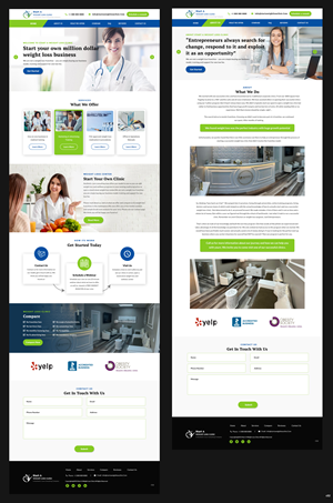 Web Design by pb for this project | Design #30312349