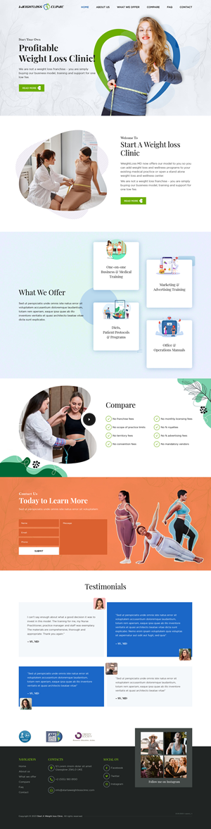 Web Design by sai.designer87 for this project | Design #30226693
