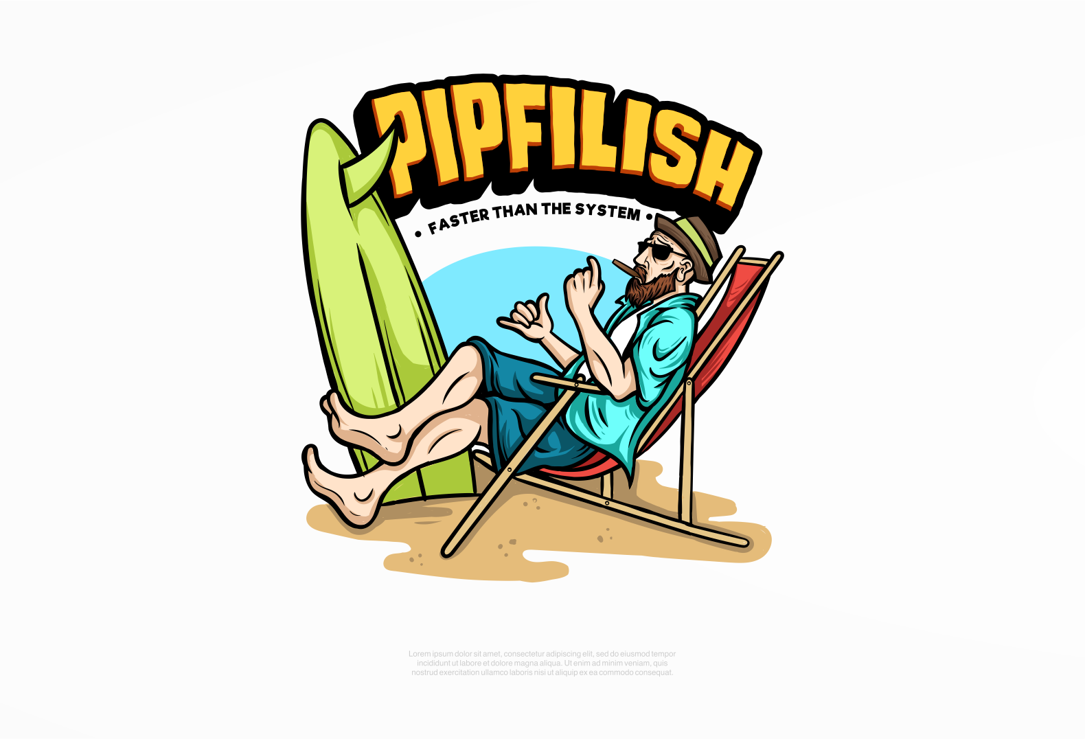 Diseño de Logo por LUTNG. para Pip Filish co. | Diseño: #30269958