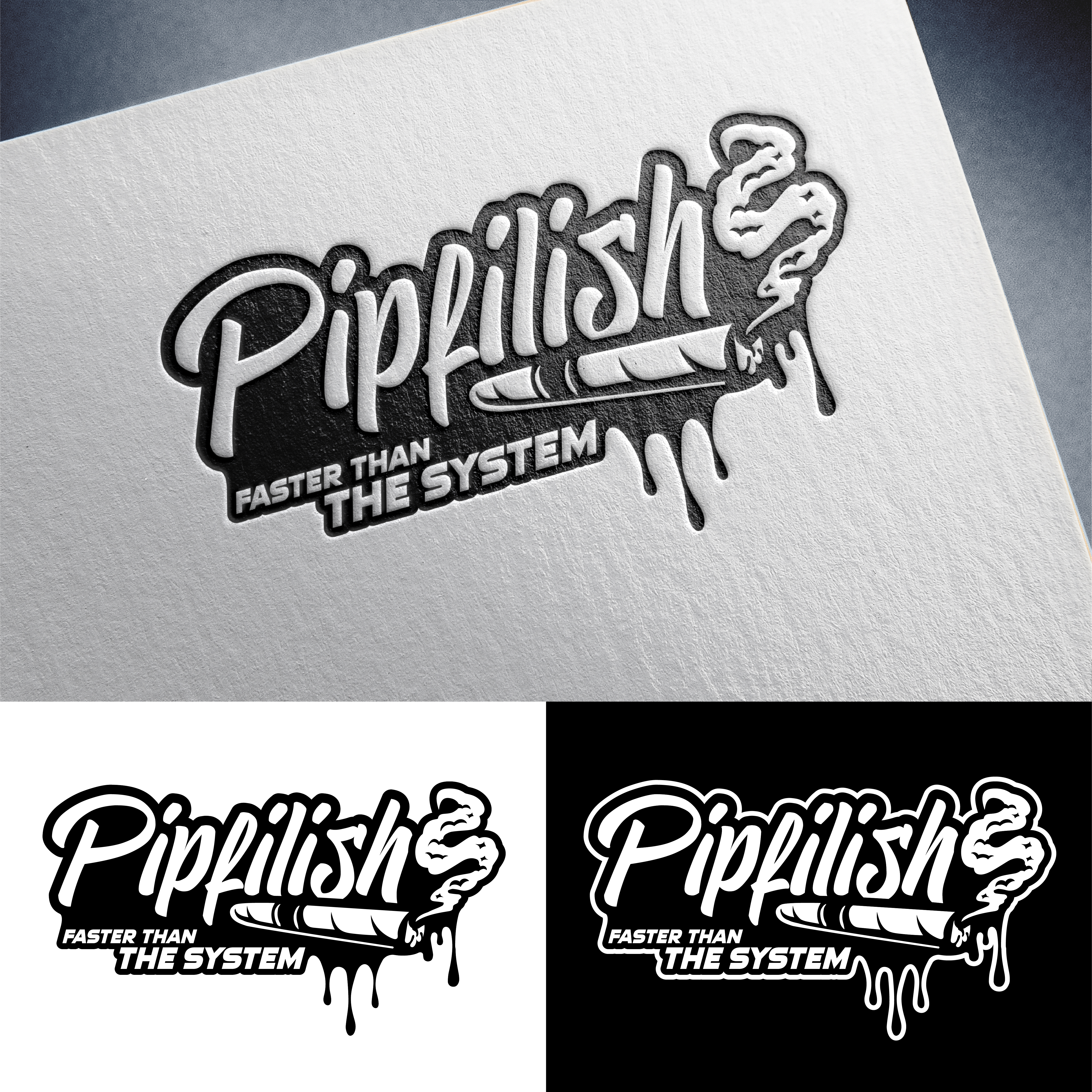 Logo-Design von ARTchemist für Pip Filish co. | Design #30230644