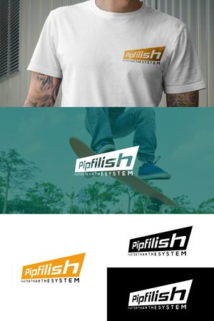 Logo Design by Tangantengen for Pip Filish co. | Design #30230366