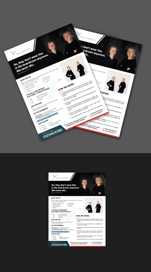 Print Design par TAMZ pour New Chapter Executive Search GmbH | Design : #30241341