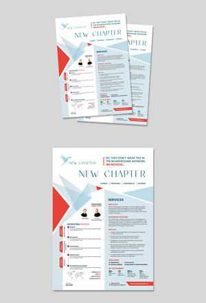 Print Design by debdesign for New Chapter Executive Search GmbH | Design: #30239789