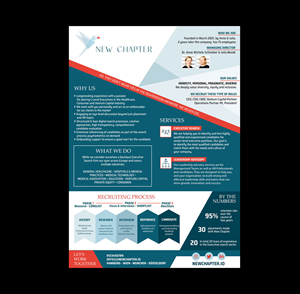 Print Design par DA. pour New Chapter Executive Search GmbH | Design : #30231643