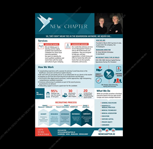 Print Design by DA. for New Chapter Executive Search GmbH | Design: #30236579