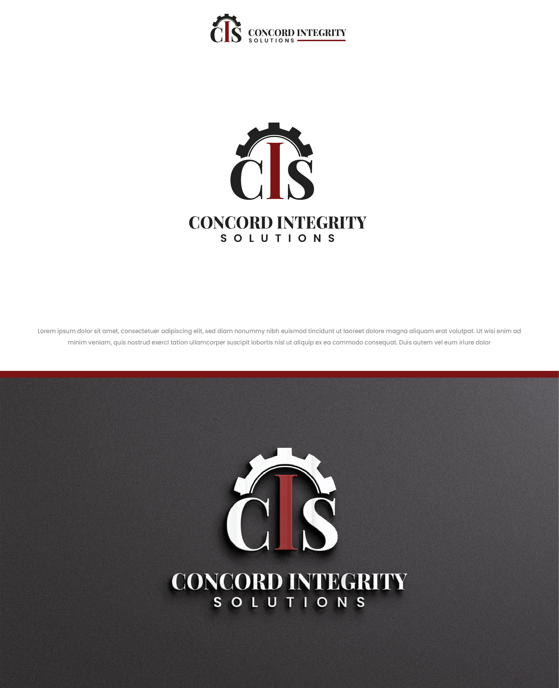 Logo Design by DezignFreak for Concord Integrity Solutions  | Design #30242932