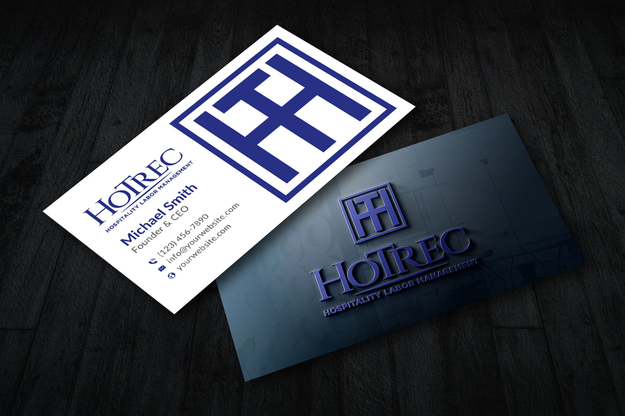 Business Card Design by Sun Moon Graphic Designer for Hotrec LLC | Design #30237092