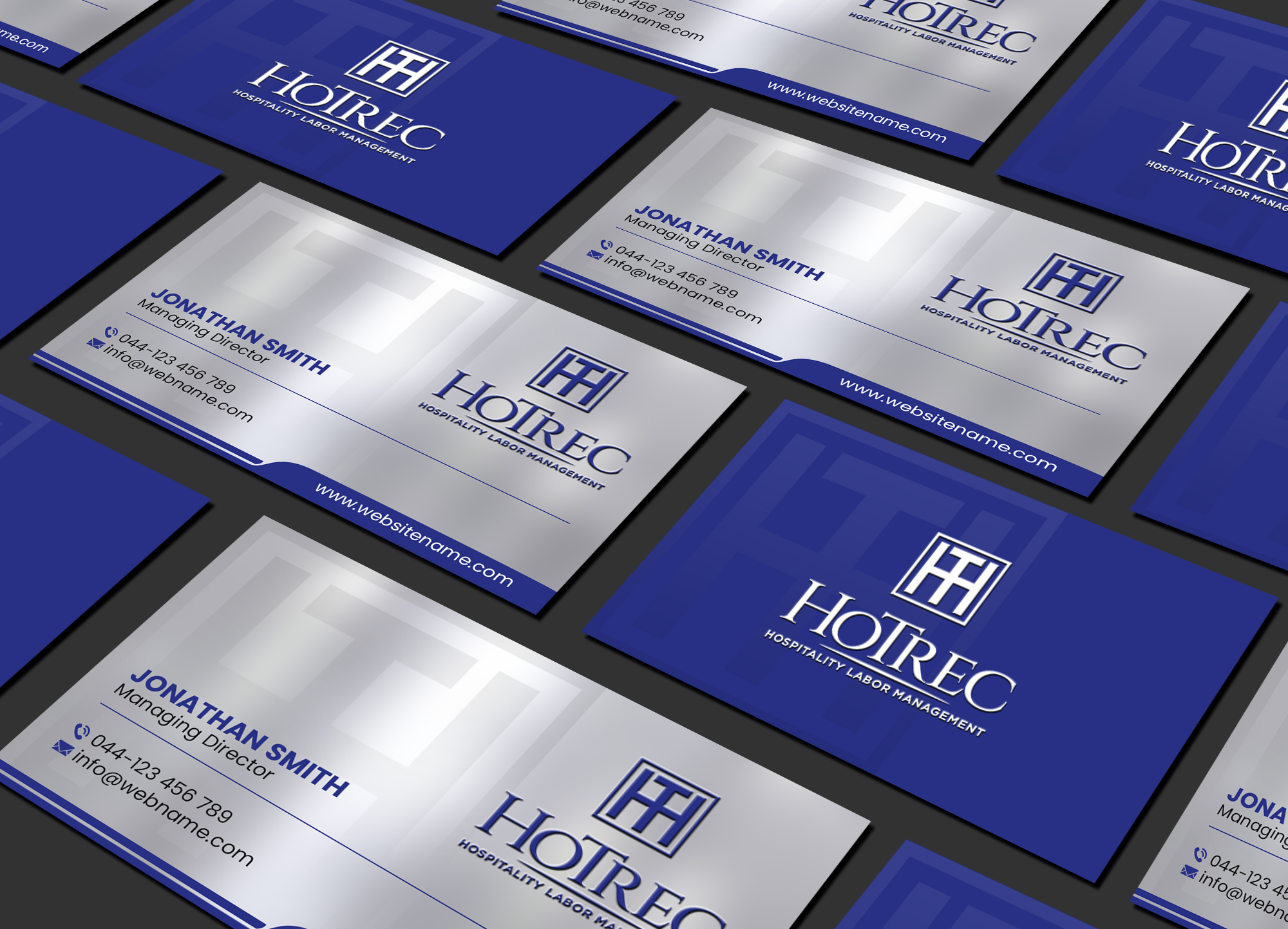 Diseño de Tarjeta de Presentación por Creations Box 2015 para Hotrec LLC | Diseño #30246200