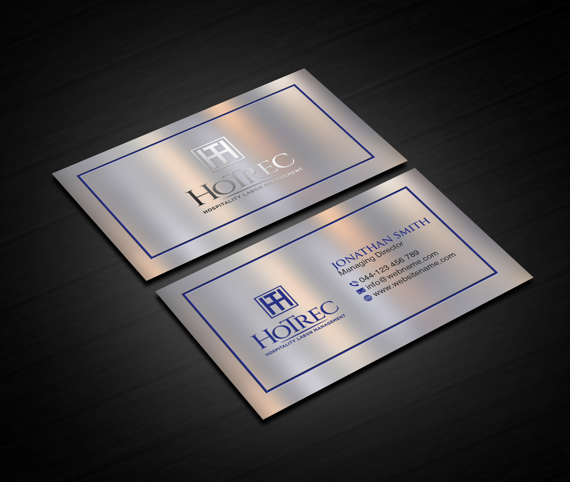Business Card Design by Creations Box 2015 for Hotrec LLC | Design #30246211
