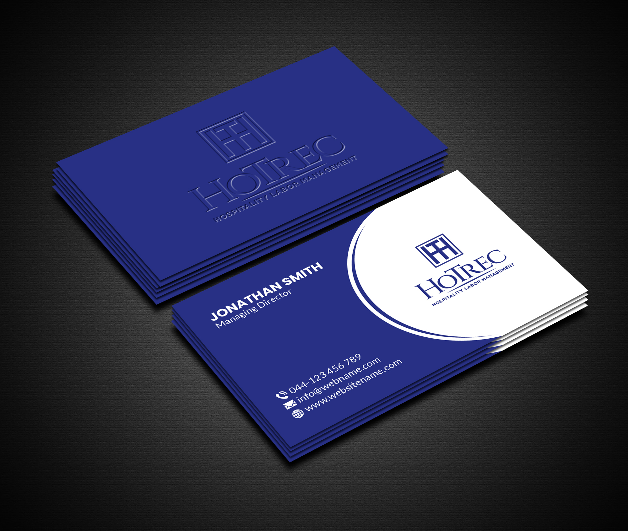 Design de Carte de Visite par Creations Box 2015 pour Hotrec LLC | Design #30246216