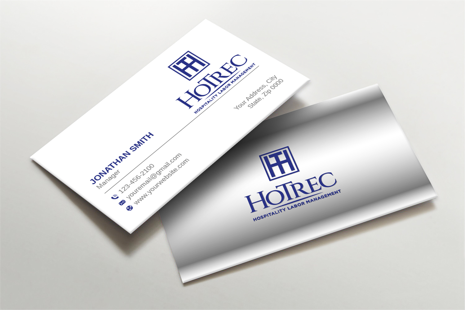 Business Card Design by LAXMI DESIGNHUB for Hotrec LLC | Design #30232642