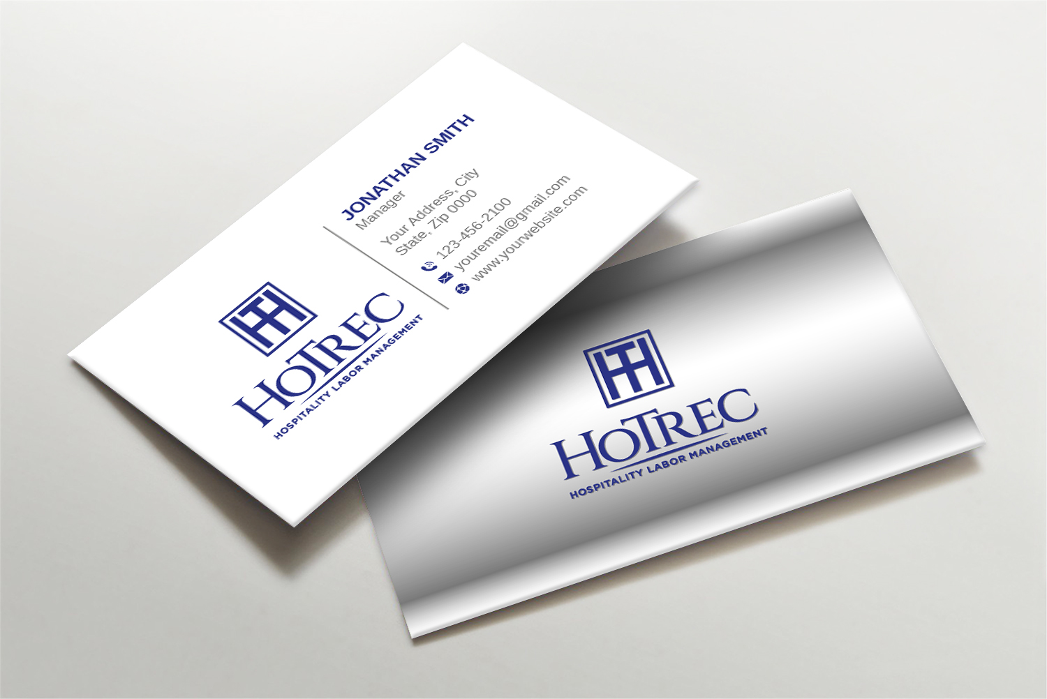 Business Card Design by LAXMI DESIGNHUB for Hotrec LLC | Design #30232644