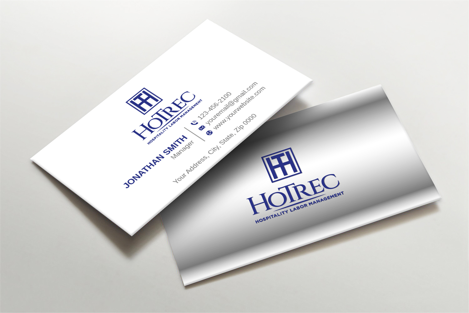 Business Card Design by LAXMI DESIGNHUB for Hotrec LLC | Design #30232646