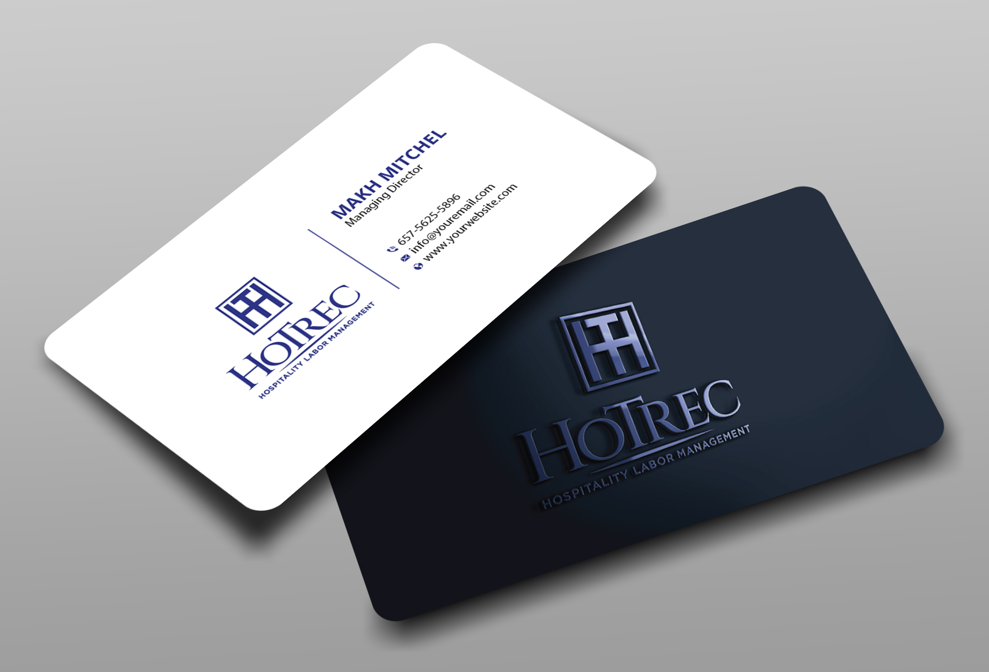 Business Card Design by Ekramul Hossen 2 for Hotrec LLC | Design #30233394