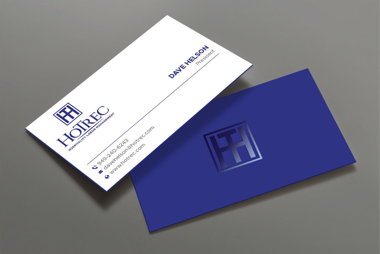 Business Card Design by DesignShout for Hotrec LLC | Design #30245147