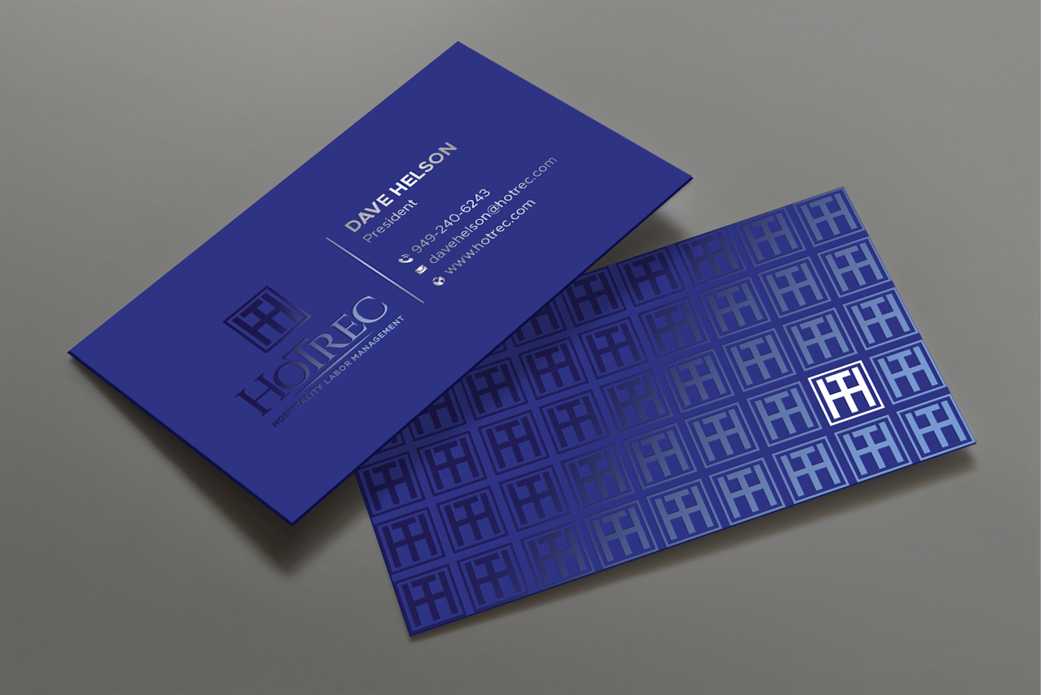 Business Card Design by DesignShout for Hotrec LLC | Design #30245187