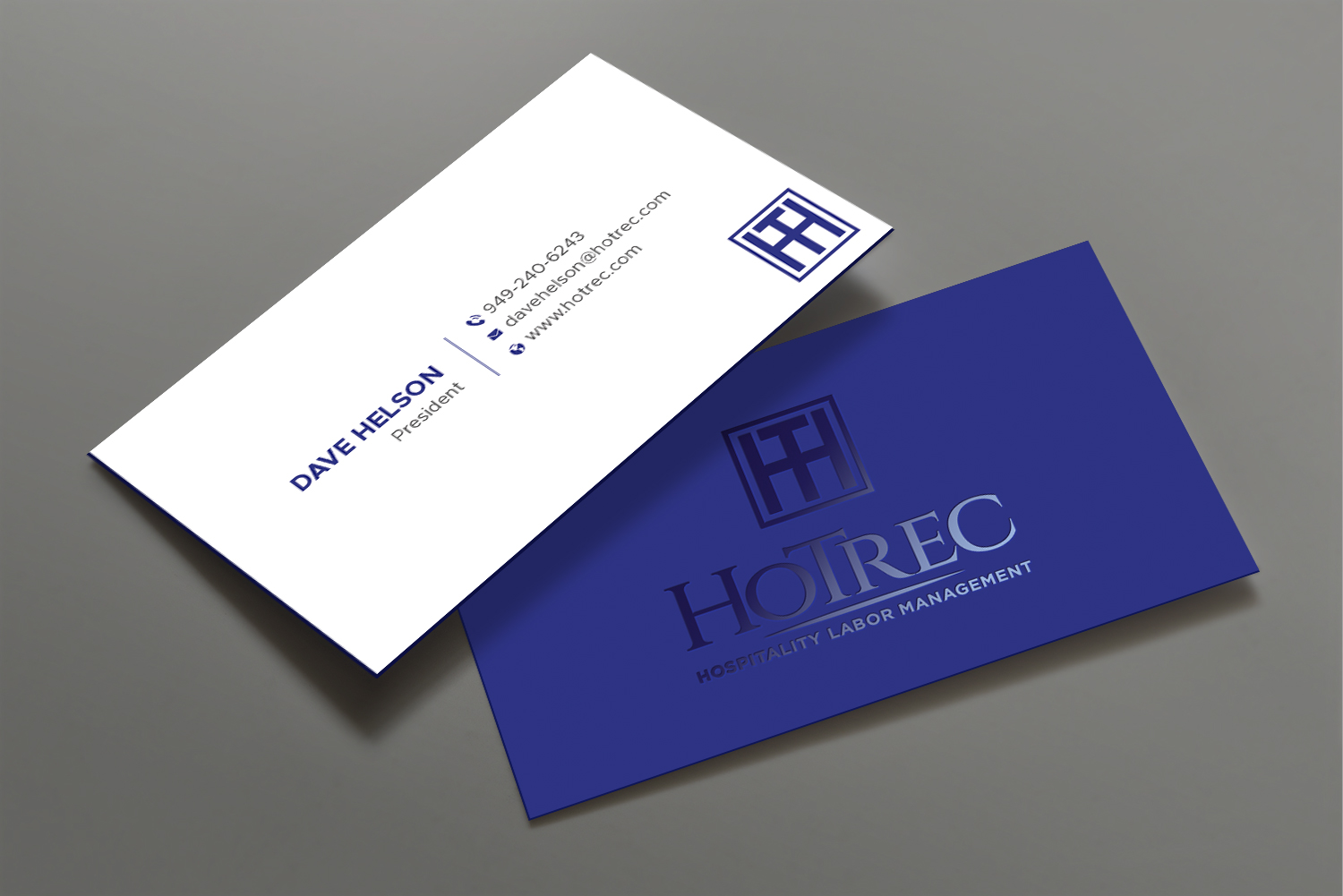 Diseño de Tarjeta de Presentación por DesignShout para Hotrec LLC | Diseño #30245235