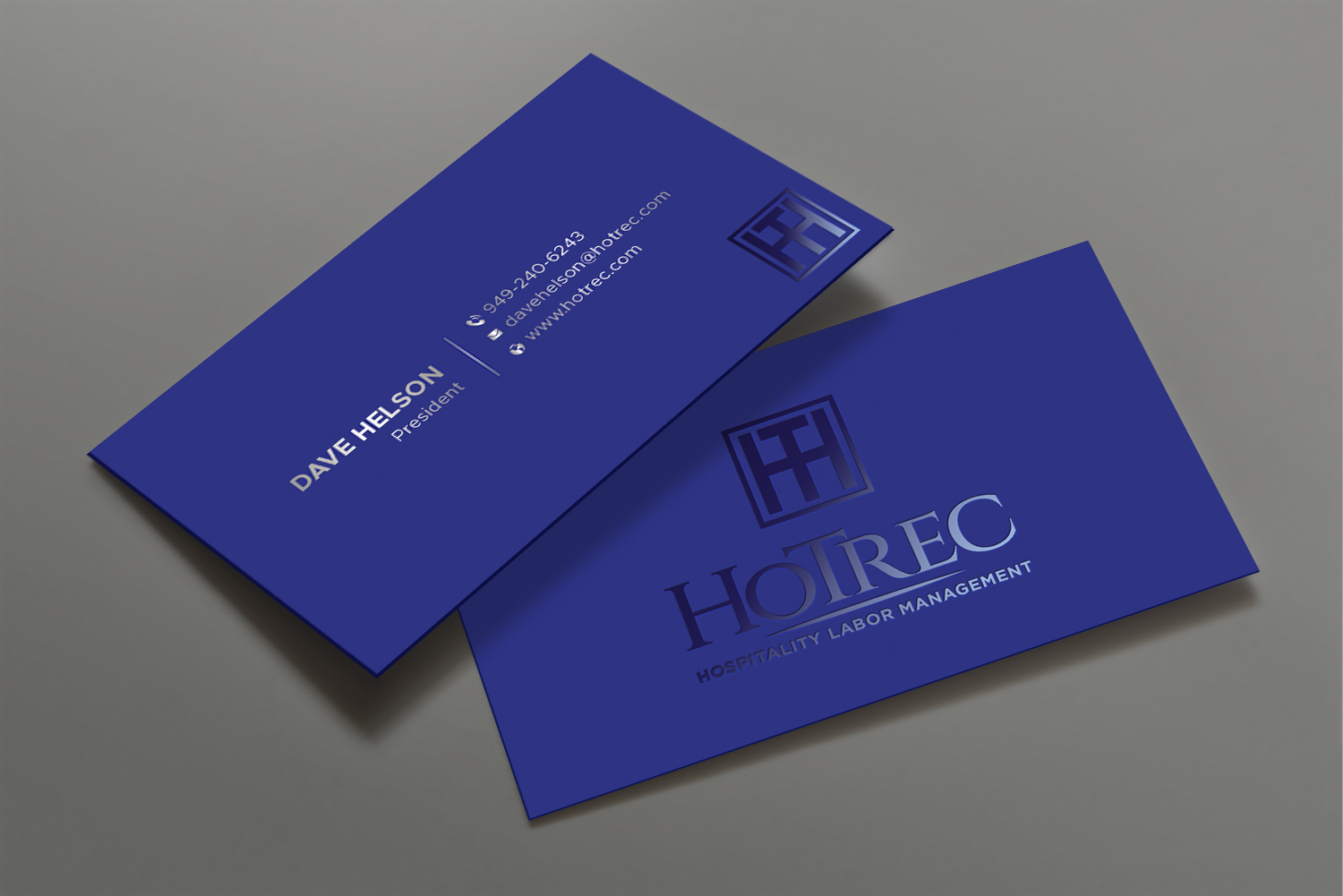 Diseño de Tarjeta de Presentación por DesignShout para Hotrec LLC | Diseño #30245238