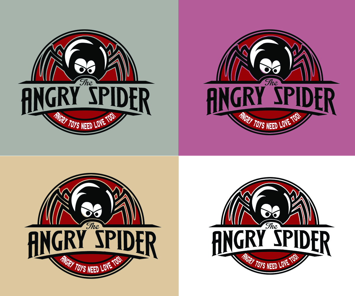 Logo Design by machuchiha for The Angry Spider | Design #3096280
