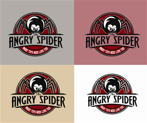 Logo Design by machuchiha for The Angry Spider | Design: #3096280