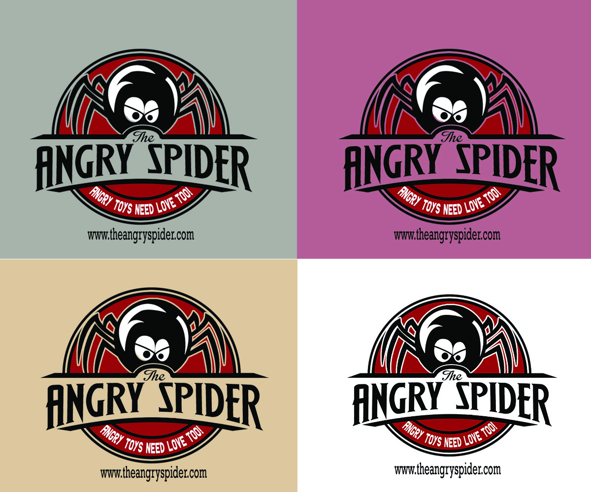 Logo Design by machuchiha for The Angry Spider | Design #3112734