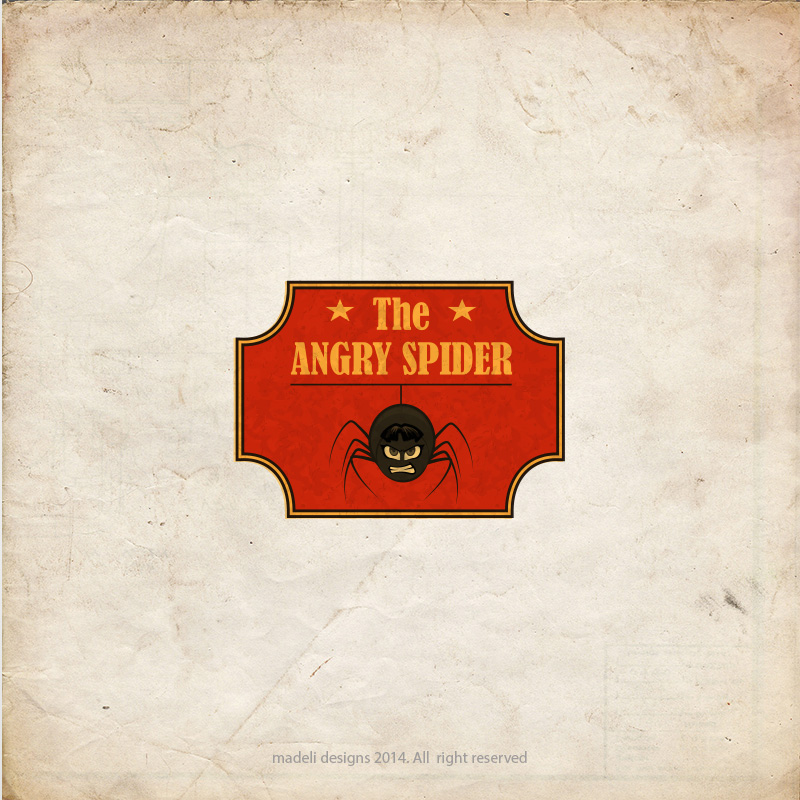 Logo-Design von madeli für The Angry Spider | Design #3094543