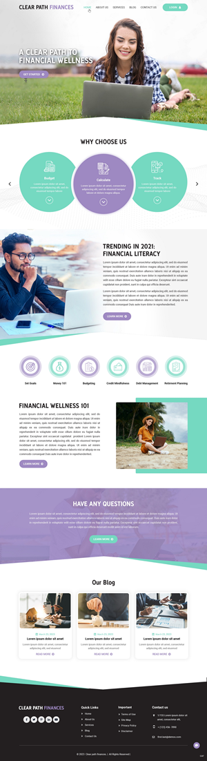 Web Design by pb for this project | Design: #30233471