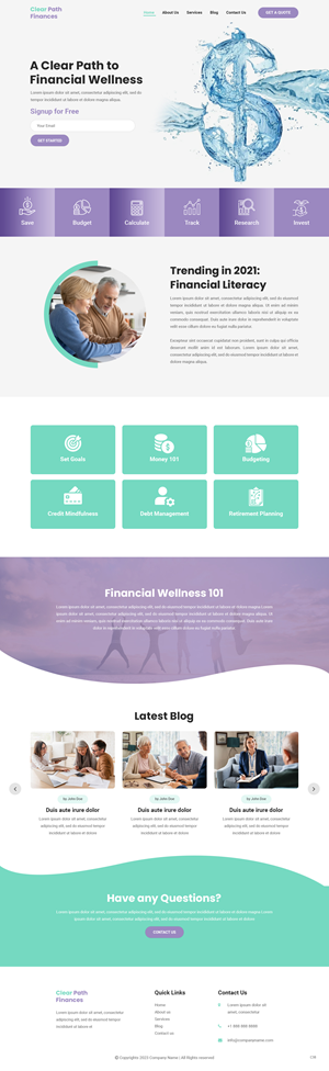 Web Design by pb for this project | Design: #30233472